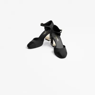 Chanel  Black  High heels Shoes