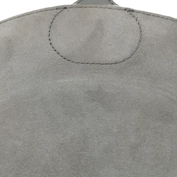 Dior Medium Bobby Flap Bag Grey Box Calfskin Leather Brass Hardware - Image 9