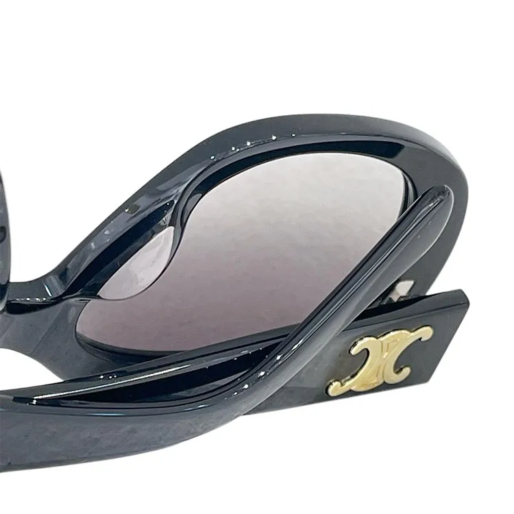 Celine Butterfly glasses black/ivory/scarlet rose/leopard color Size 55口19-135