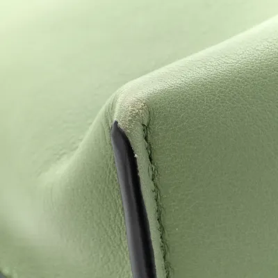 Loewe Flamenco Knot Bag Mini Avocado Calfskin Leather