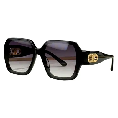 Celine square frame glasses black white/black/black brown/eggplant/leopard/ivory color Size 61口16 140