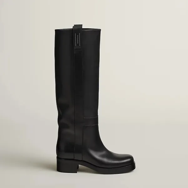 HERMES Horse Black boots