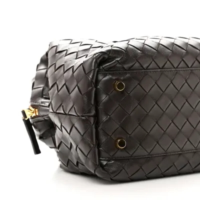 Bottega Veneta Small Intrecciato Bauletto Fondant Nappa Leather