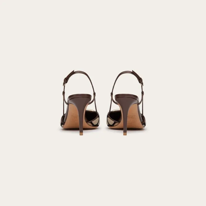 VALENTINO V-logo strappy heels (8cm high heel)