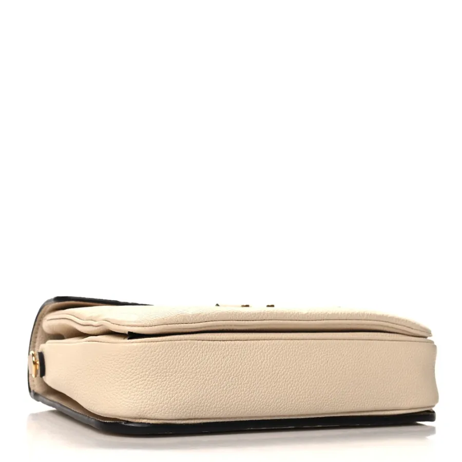 Louis Vuitton Pochette Metis PM Creme Monogram Empreinte Leather Brass Hardware