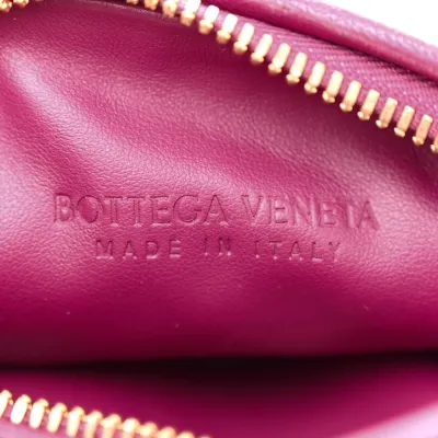 Bottega Veneta Mini Intrecciato Jodie Cinnabar Nappa Leather