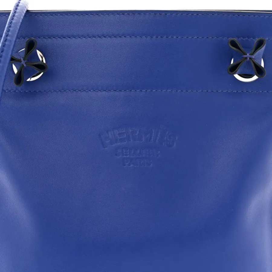 Hermès Mini Aline Bleu Électrique Milo Lambskin & Swift Leather