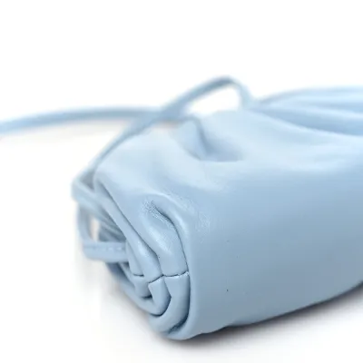 Bottega Veneta Mini Coin Purse Ice Butter Calfskin Leather