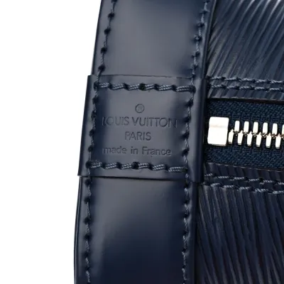 Louis Vuitton Alma BB Indigo Epi Leather Silver Hardware