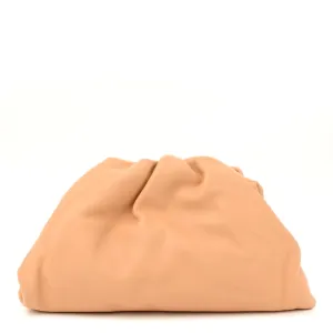 Bottega Veneta Mini Teen Pouch Almond Calfskin Leather