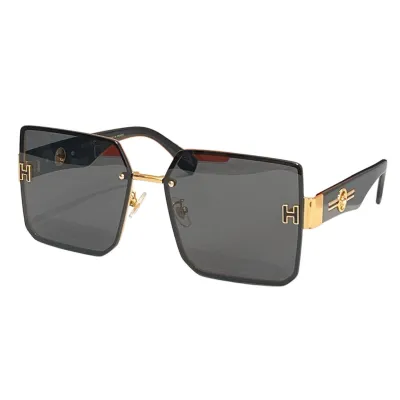 Hermès square frame glasses pink/orange/white/black/blue/leopard/eggplant color Size 59口18-145