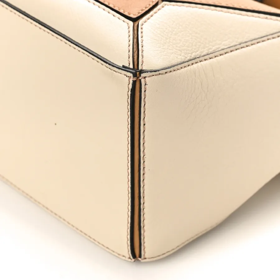 Loewe Puzzle Bag Small Dune Warm Desert Calfskin Leather