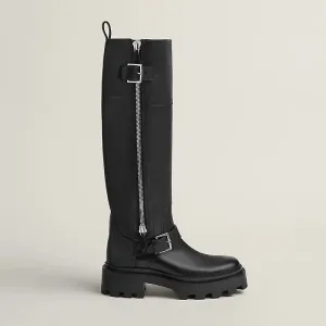 HERMES Jaime Black boots