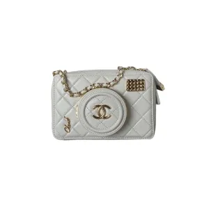 Chanel Camera bag white/black/red/milk tea color Crossbody Bags