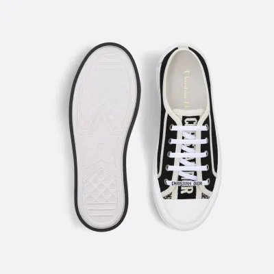 Dior black thick bottom sneakers