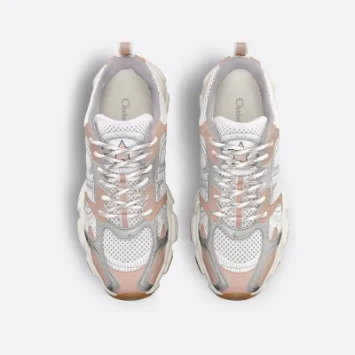 Dior Pink, gray, silver sneakers