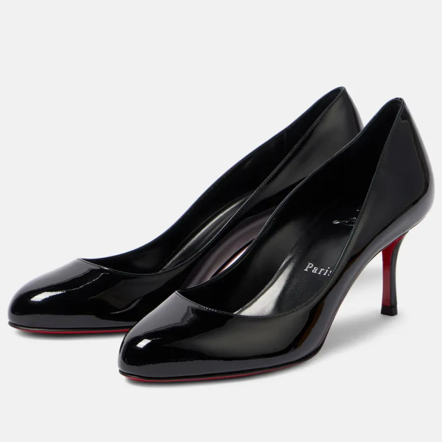 Christian Louboutin Black patent heels