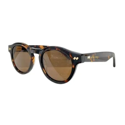 Bottega Veneta Boston frame glasses transparent brown/brown/leopard brown/brown black/transparent black/blue black/grey black/grey blue/red color Size 49口22-145
