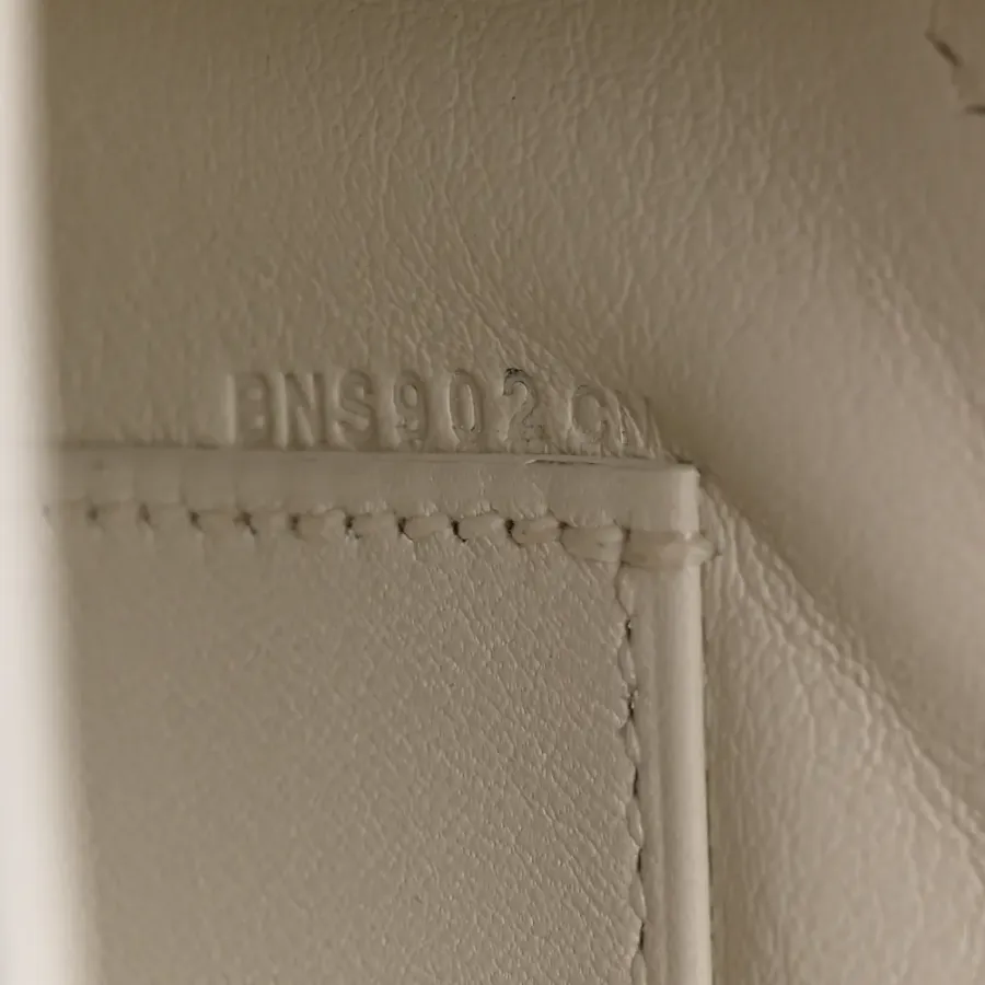 Hermès Kelly Pochette Clutch White Swift Leather Gold Palladium Hardware