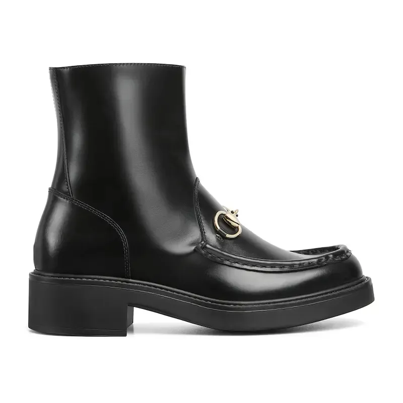Gucci black ankle boots