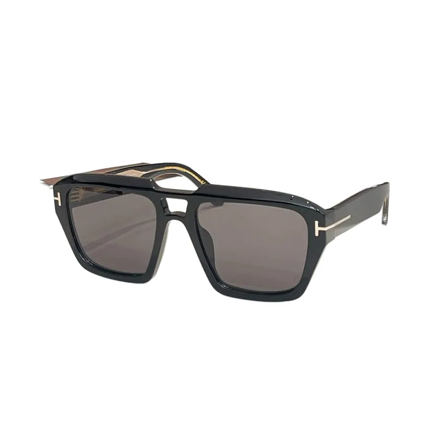 Tom Ford square frame glasses leopard apricot/leopard rust/yellow black/orange brown/tawny black/black/leopard blue/black brown color Size 56口19-140