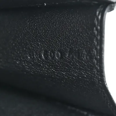 Hermès Jige Elan 29 Clutch Black Swift Leather