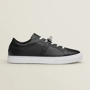 HERMES Day Sneakers Black Sports Shoes