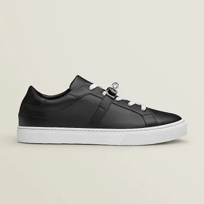 HERMES Day Sneakers Black Sports Shoes