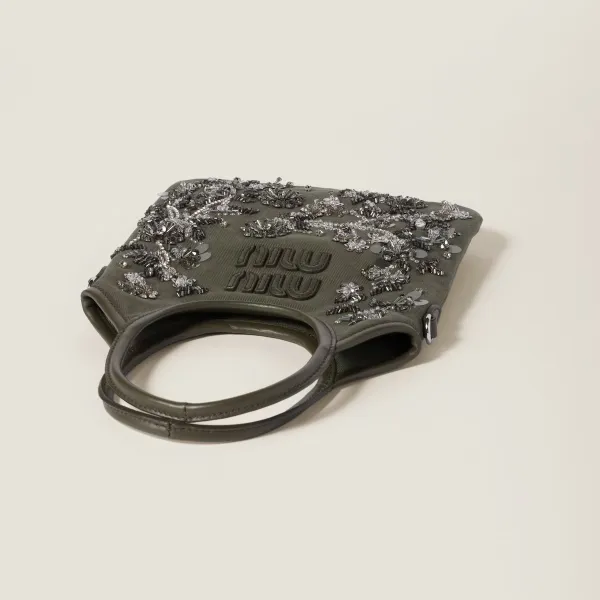 Miu Miu IVY Beaded embroidery Shoulder Bags - Image 5