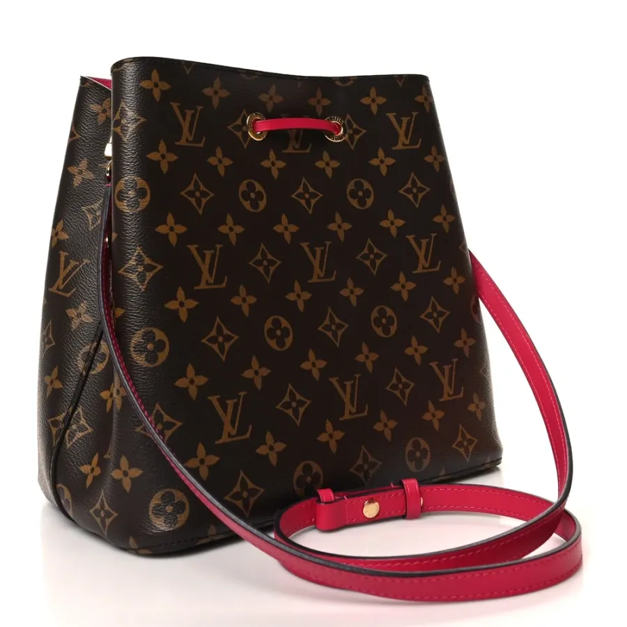 Louis Vuitton NeoNoe MM Freesia Monogram Canvas
