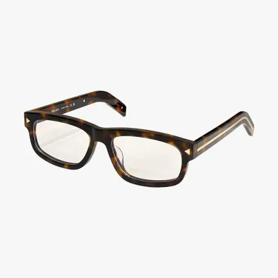 Prada Wrap glasses black silver/black gold/leopard gold/grey gold color Size 59口16-147
