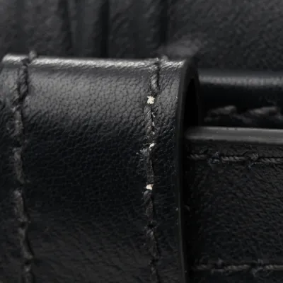 Dior Small Montaigne 30 2-in-1 Pouch Blue Oblique Canvas Gold Hardware