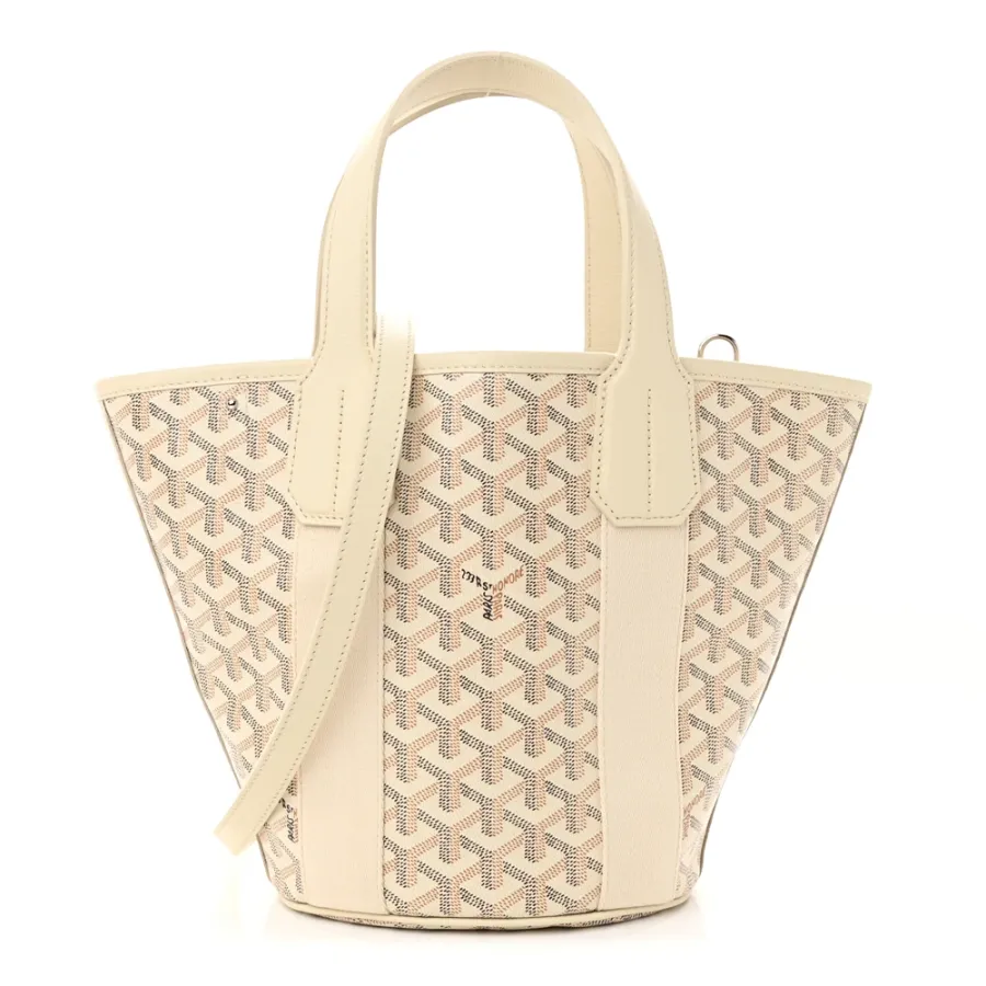 Goyard Belharra Tote PM Sand Goyardine Canvas