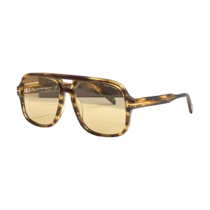 Tom Ford Pilot glasses yellow leopard/brown leopard/black leopard/black tawny/black/eggplant/leopard red color Size 60口18-140