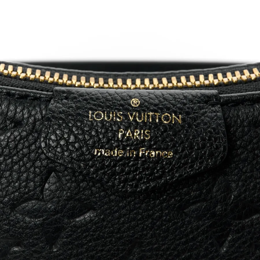 Louis Vuitton Easy Pouch on Strap PM Black Empreinte Leather Gold Hardware