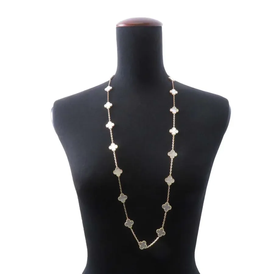 Van Cleef & Arpels Vintage Alhambra long necklace 20 motifs