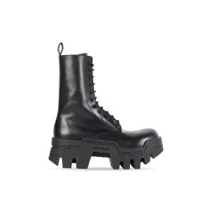 BALENCIAGA BULLDOZER Lace-up boots for ladies