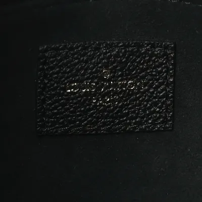 Louis Vuitton Vavin PM Black Empreinte Leather Gold Hardware