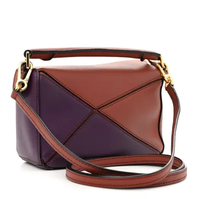 Lushentic Loewe Puzzle Bag Mini | Spice Pumpkin Calfskin