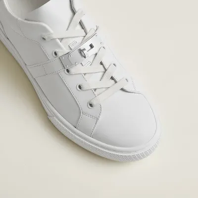 HERMES Day Sneakers White Sports Shoes