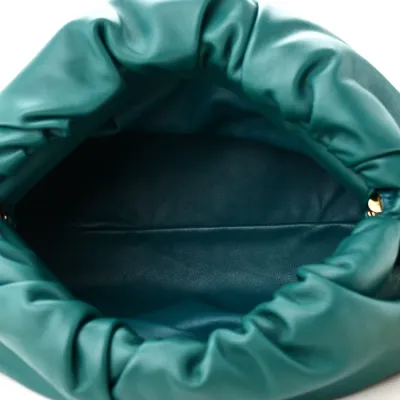 Bottega Veneta Medium The Pouch Chain Mallard Calfskin Leather