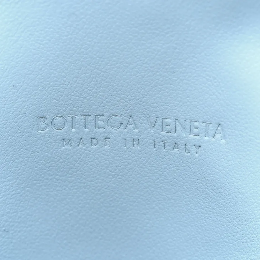 Bottega Veneta Mini Intrecciato Wallace Ice Nappa Calfskin Leather