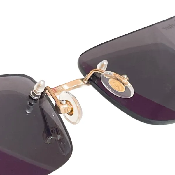 Cartier glasses black gold/apricot/black silver color Size 71口18 115 - Image 3