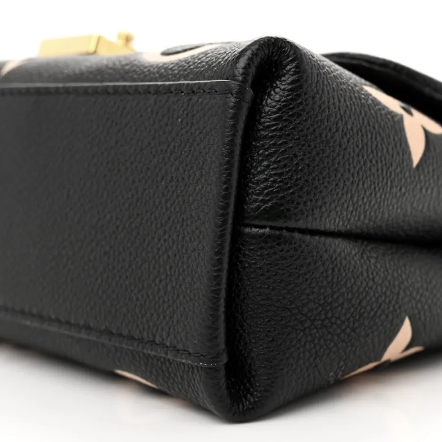 Louis Vuitton Madeleine BB Black/Beige Giant Monogram Empreinte Leather