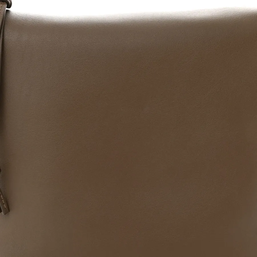 Loewe Cubi Crossbody Bag Small Winter Brown Jacquard Supple Smooth Calfskin Leather