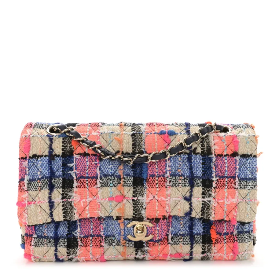 Quilted Tweed Handbag | Designer Grade Quality