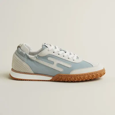 HERMES Jet Sneakers Blue Sports Shoes