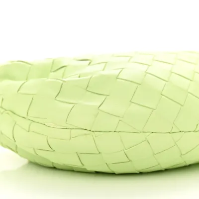 Bottega Veneta Mini Intrecciato Jodie Fennel Nappa Leather