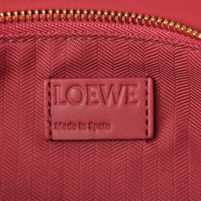Loewe Puzzle Bag Small Plumrose Satin Calfskin Leather Incognito Hardware