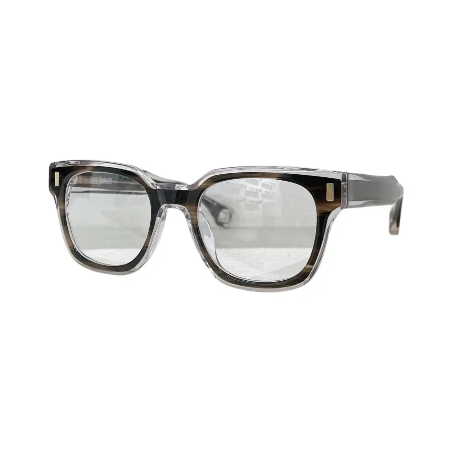 Saint Laurent square frame glasses black/brown/blue/grey/olive color transparent lens Size 51口22-145